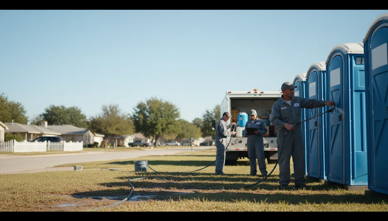 Long-Term Portable Toilet Rental in Alabaster, AL near me
